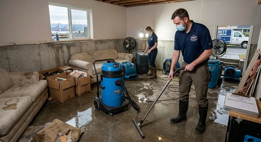 Water Damage Restoration Everett
