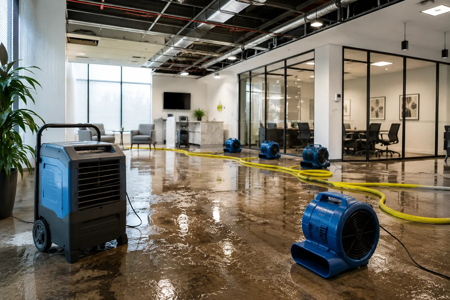 Commercial Water Damage Restoration Everett