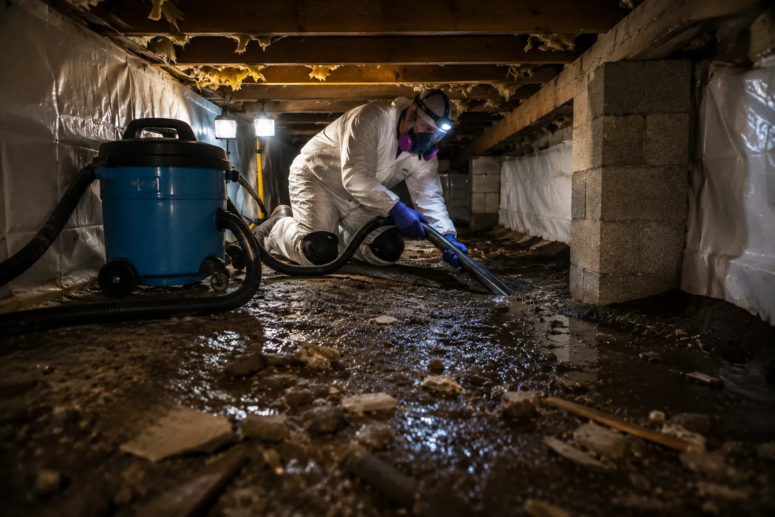 Crawl Space Cleanup Everett