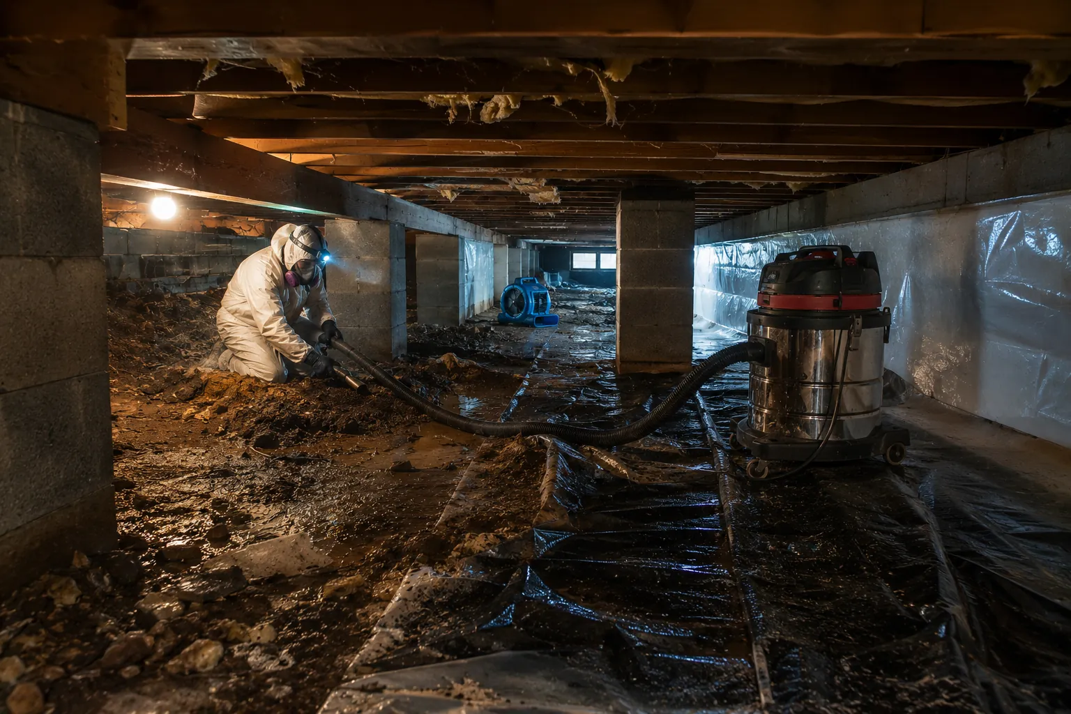 Crawl Space Cleanup Everett