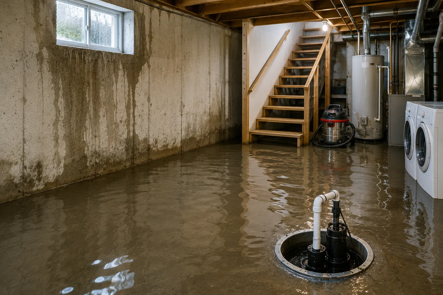 Why Is My Basement Flooding in Everett