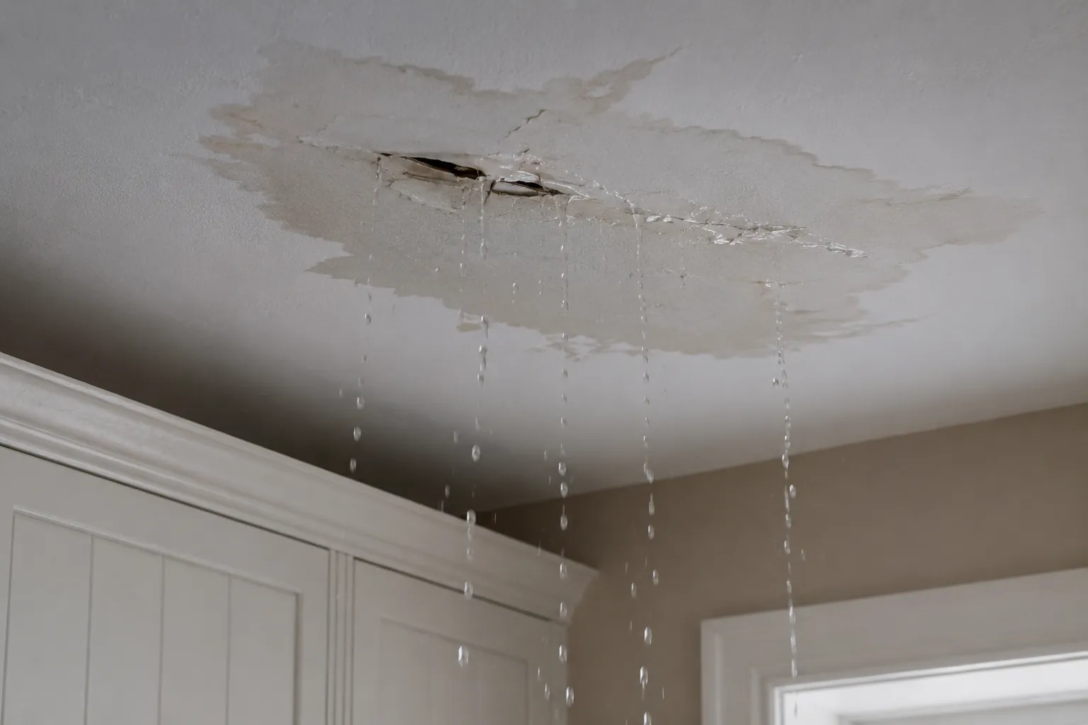 Why is my roof leaking after a storm in Everett?